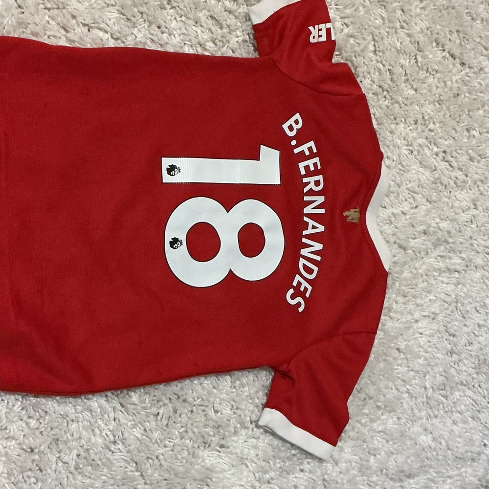 Kids Red Soccer Jersey
